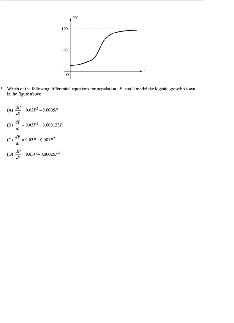 Logistic Equations in Further Applications of Integration